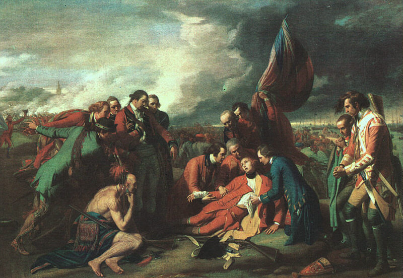Benjamin West The Death of Wolfe